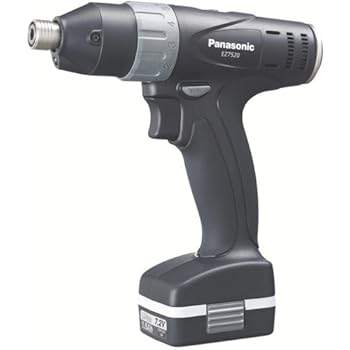 【中古】パナソニック 申し受けるマルチインパクトドライバー 7.2V 1.5Ah蓄電池風呂敷き包み×2個申し受ける器入れもの付 T型つら構え SLIMOか細いでたわい無い せん孔機１番ウッド 好ましいデ
