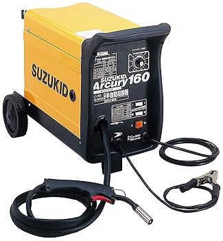 【中古】SUZUKID 半自動溶接機 アーキュリー160 ノンガス・MIGMAG兼用 200V専用 SAY-160