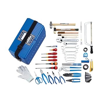 【中古】ホーザンHOZAN 工具セット 入組48点 工場、学校、研究所の備品や家庭でのDIY、車載工具、防災用に S-51