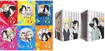 【中古】【39shop】Blu-rayかぐや様は告らせたい★天才たちの恋愛頭脳戦 完全生産限定版 全6巻セット 全巻収納BOX付（良い）｜ドリエム店