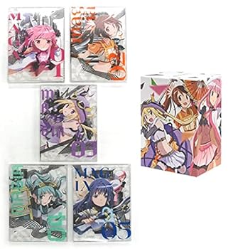 【中古】【39shop】Blu-rayマギアレコード★魔法少女まどか☆マギカ外伝 完全生産限定版 全5巻セット全巻収納BOX（良い）｜ドリエム店