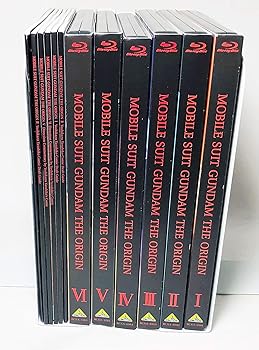 【中古】【39shop】Blu-ray★機動戦士ガンダム THE ORIGIN 全6巻セット（良い）｜ドリエム店