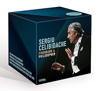【中古】【39shop】セルジュ・チェリビダッケ★DVDボックス&ブック Sergiu Celibidache Firebrand & Philosopher ?13 DVD BOX and Book 13DVD Import Euro Arts Ki(非常に良い)|ドリエム店