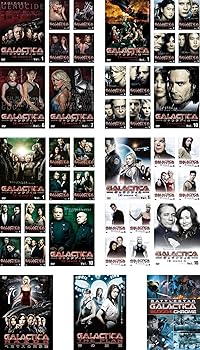 【中古】【39shop】GALACTICA★ギャラクティカ シーズン 1 起 全7巻 + 2 承 全10巻 + 3 転 全10巻 + 4 結 全10巻 + スピンオフ 全3巻 レンタル落ち 全40巻セット マ（非常に良い）｜ドリエム店