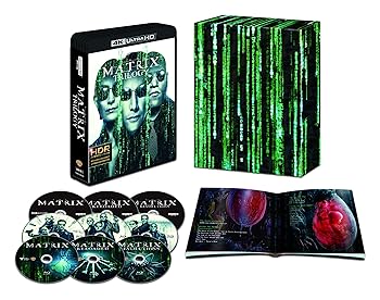 【中古】マトリックス トリロジー 日本語吹替音声追加収録版 4K ULTRA HD&HDデジタル・リマスター ブルーレイ初回限定生産9枚組豪華ボックス&ブックレッ