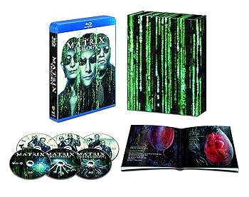 【中古】【39shop】マトリックス★トリロジー HDデジタル・リマスター&日本語吹替音声追加収録版 初回限定生産6枚組豪華ボックス&ブックレット付 Blu-ray（良い）｜ドリエム店