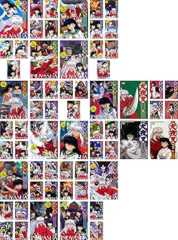 【中古】【39shop】犬夜叉★壱の章 全9巻 + 弐の章 全10巻 + 参の章 全10巻 + 四の章 全5巻 + 五の章 全8巻 + 六の章 全10巻 + 七の章 全3巻 + 完結編 全7巻 レンタ(良い)|ドリエム店
