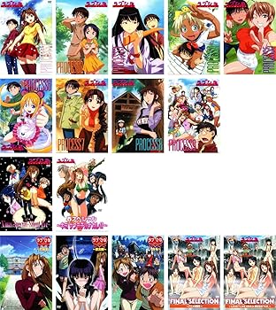 【中古】ラブひな TV版 全9巻 + スペシャル 全2巻 + AGAIN 全3巻 + FINAL 全2巻 レンタル落ち 全16巻セット マーケットプレイスDVDセット商品