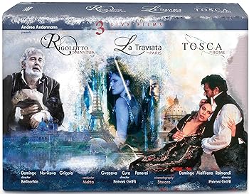【中古】VERDI: Rigoletto La traviata PUCCINI: Tosca DVD 27,513円
