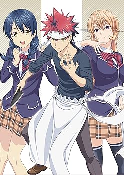 【中古】【39shop】食戟のソーマDVD-BOX上巻初回仕様版（非常に良い）｜ドリエム店