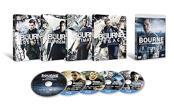 【中古】【39shop】★ボーン・クアドリロジー スチールブック仕様 Blu-ray（非常に良い）｜ドリエム店 13,906円