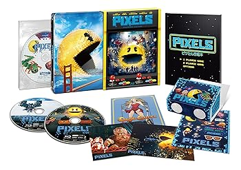 【中古】Amazon.co.jp先行販売 ピクセル PIXEL IN 3D ブルーレイ プレミアム・エディション スチールブック仕様3枚組 初回限定版 Steelbook Blu-ray