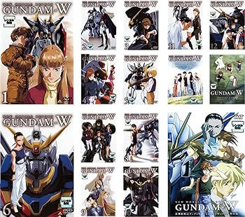【中古】【39shop】新★機動戦記ガンダム W TV版 全12巻 + ODD&EVEN NUMBERS オペレーション・メテオ 全2巻 + Endless Waltz 特別篇 レンタル落ち 全15巻セット マー（良い）｜ドリエム店
