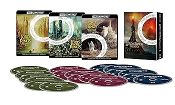 【中古】ロード・オブ・ザ・リング トリロジー・フィルムコレクション4K ULTRA HD&HDデジタル・リマスター ブルーレイセット18枚組4K ULTRA HD + Blu-ray