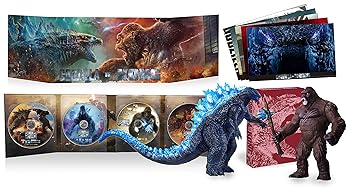 【中古】【39shop】ゴジラvsコング★完全数量限定生産4枚組 ムービーモンスターシリーズ GODZILLA VS. KONG SPECIAL SET(非常に良い)|ドリエム店