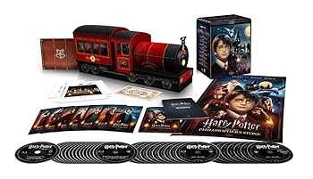 【中古】【39shop】1000セット限定生産シリアル番号入りハリー・ポッター★8-Film ホグワーツ・エクスプレス コレクターズBOX 4K ULTRA HD&ブルーレイセット33枚組4K（非常に良い）｜ドリエム店