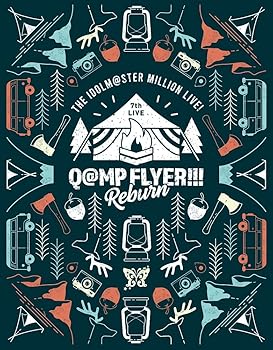 【中古】THE IDOLM@STER MILLION LIVE! 7thLIVE Q@MP FLYER!!! Reburn LIVE Blu-ray COMPLETE THE@TER 完全生産限定