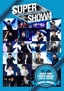【中古】【39shop】SUPER★JUNIOR WORLD TOUR SUPER SHOW4 LIVE in JAPAN DVD2枚組 通常盤（非常に良い）｜ドリエム店