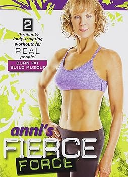 【中古】【39shop】Anni's★Fierce Force: Burn Fat Build Muscle Fitness DVD(良い)|ドリエム店