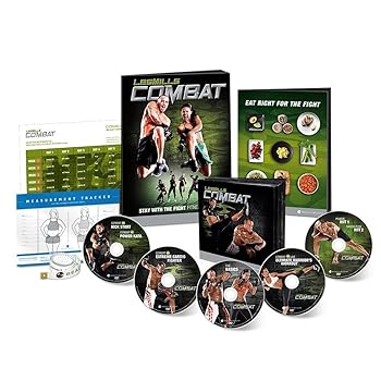 【中古】【39shop】レ?ミルズ コンバット DVDワークアウト★格闘技の動きで60日間トレーニング★並行輸入品(良い)|ドリエム店