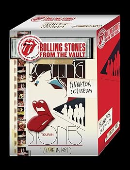【中古】ストーンズ?ハンプトン・コロシアム?ライヴ・イン 19811000セット数量限定生産:ブラバド製ストーンズオフィシャルTシャツMサイズ付DVD+2CD BOX日