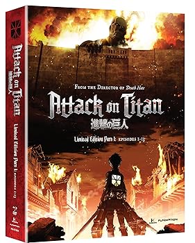【中古】【39shop】進撃の巨人：★パート１　限定版 北米版 Attack on Titan Pt.1 Blu-ray+DVD Import（良い）｜ドリエム店
