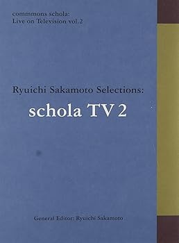 【中古】【39shop】commmons★schola: Live on Television vol.2 Ryuichi Sakamoto Selections: schola TV Blu-ray(非常に良い)|ドリエム店