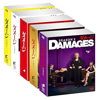 【中古】ダメージ シーズン1-5 ソフトシェルDVD BOX 全巻セット