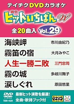 【中古】テイチクDVDカラオケ ヒットいちばんW29