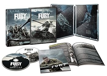 【中古】【39shop】FURY★ フューリー プレミアム・エディション 日本オリジナルデザイン スチールブック仕様初回生産限定Steelbook Blu-ray(良い)|ドリエム店