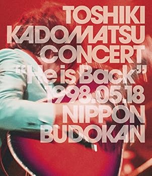 【中古】【39shop】TOSHIKI★KADOMATSU CONCERT “He is Back" 1998.05.18 日本武道館初回生産限定盤 Blu-ray(良い)|ドリエム店