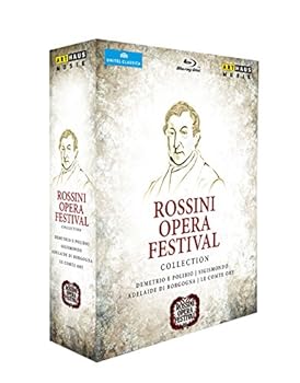 【中古】【39shop】ロッシーニ:オペラ・フェスティヴァル・コレクションBlu-ray,★4Discs(良い)|ドリエム店
