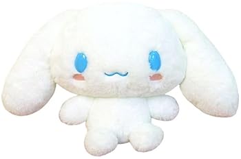 【中古】ナカジマコーポレーション ほわほわ シナモロール S ホワイト H17xW29xD11cm ぬいぐるみ サンリオ シナモン プレゼント 143112-20