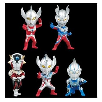 【中古】【39shop】一番くじ★ウルトラマンタイガ&ウルトラヒーローズ B賞 ウルトラヒーロー ディフォルメフィギュア 全5種セット(非常に良い)|ドリエム店