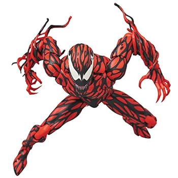 【中古】【39shop】MAFEX★マフェックス CARNAGE COMIC Ver. 全高約160mm 塗装済み アクションフィギュア(非常に良い)|ドリエム店