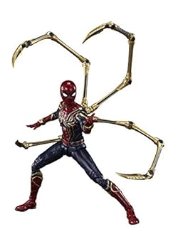 【中古】S.H.フィギュアーツ アベンジャーズ アイアン?スパイダー -《FINAL BATTLE》EDITION- アベンジャーズエンドゲーム 約150mm ABS&PVC製 塗装済み可