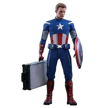 【中古】ムービー・マスターピースアベンジャーズエンドゲーム１６スケールフィギュア キャプテン・アメリカ映画アベンジャーズ版