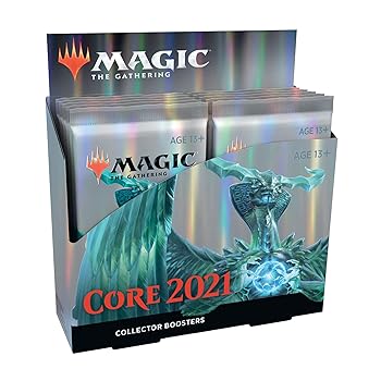 【中古】マジック:ザ・ギャザリング 基本セット2021M21 コレクター・ブースターパック 日本語版 12パック入り BOX MTG トレカ ウィザーズ・オブ・ザ・コ