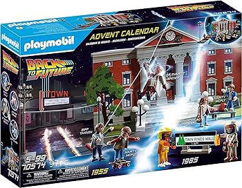 【中古】【39shop】Playmobil★プレイモービル バック・トゥ・ザ・フューチャー アドベント・カレンダー 70574（非常に良い）｜ドリエム店