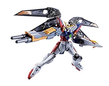 【中古】METAL ROBOT魂 新機動戦記ガンダムW SIDE MS ウイングガンダムゼロ 約140mm PVC&ABS&ダイキャスト製 塗装済み可動フィギュア