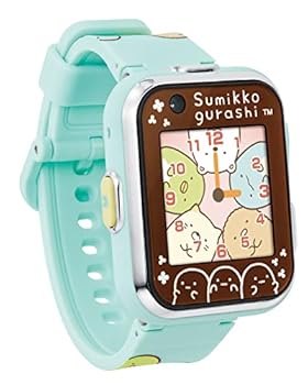 【中古】【39shop】すみっコぐらし★すみっコスマートウォッチ カメラ ミントグリーン(非常に良い)|ドリエム店