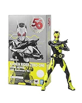 【中古】S.H.フィギュアーツ 仮面ライダーゼロワン ライジングホッパー 50th Anniversary ver. 約150mm PVC&ABS製 塗装済み可動フィギュア