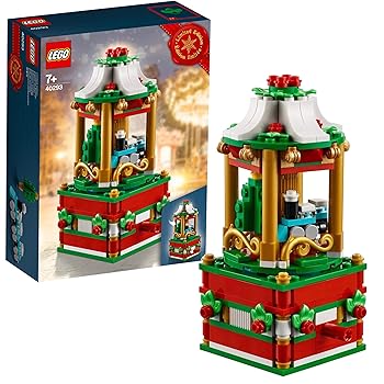 【中古】レゴLEGOシーゾナル 2018 クリスマス カルーセルメリーゴーラウンドChristmas Carousel40293