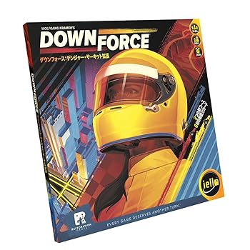【中古】ホビージャパン ダウンフォース: デンジャー・サーキット 日本語版 2-6人用 30分 8才以上向け ボードゲーム