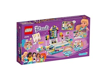 【中古】レゴLEGO フレンズ ハートレイクシティ柔軟体操野球クラブ 41372 立ちはだかる 手あそび 御嬢さん