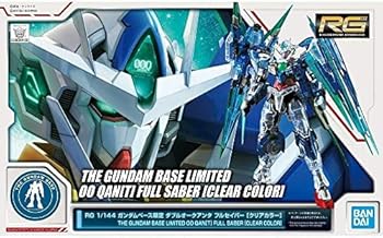 【中古】【39shop】RG★1144 ガンダムベース限定 ダブルオークアンタ フルセイバー クリアカラー 機動戦士ガンダム00ダブルオー(良い)|ドリエム店