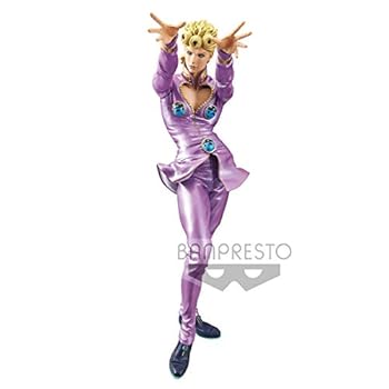 【中古】バンプレスト ジョジョの奇妙な冒険 黄金の風 Grandista Giorno Giovanna ジョルノ・ジョバァーナ画像