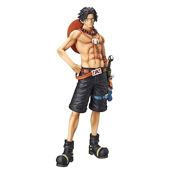 【中古】バンプレスト ワンピース Grandista-THE GRANDLINE MEN-PORTGAS・D・ACE