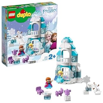 【中古】レゴLEGO デュプロ アナと雪の統治女王 光る！エルサのアイスキャッスル クリスマス差し上げ物 クリスマス 10899 手あそび 立ちはだかる 差し上げ物赤ちゃん