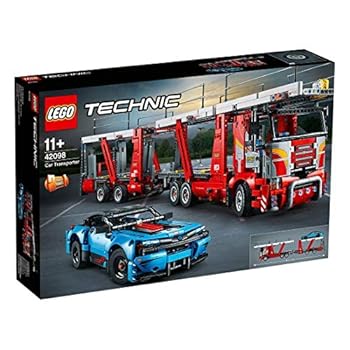 【中古】レゴLEGO 技法 鉄道車両持ってくる車 42098